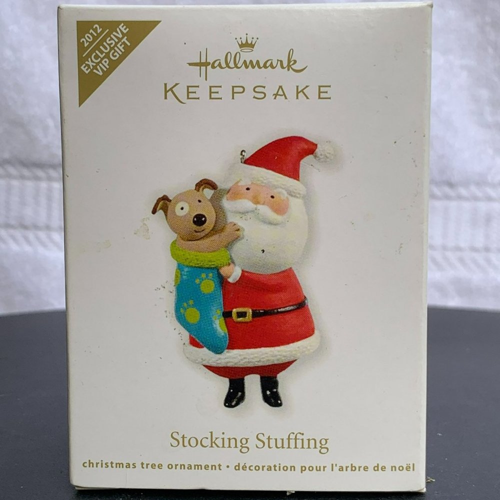 Hallmark Stocking Stuffing Keepsake Christmas Ornament from 2012
